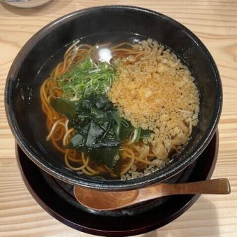 一杯のかけ蕎麦