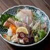 Today's assortment of 5 kinds of sashimi