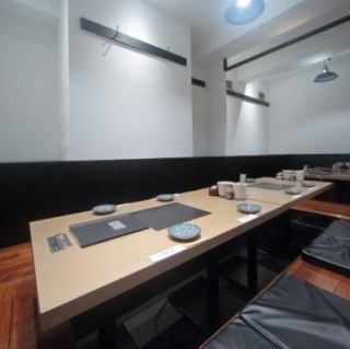 【掘りごたつ個室】最大14名でご利用可能◎2名からネット予約可能です♪人数やご予算の相談受付ますのでお気軽にご相談ください！