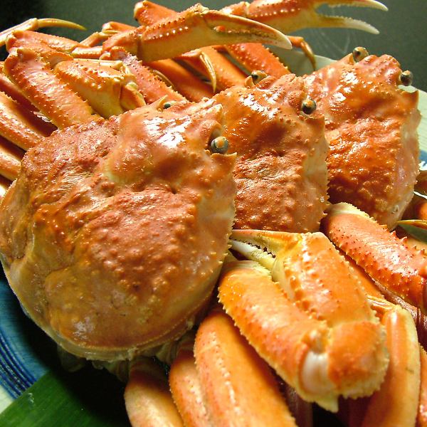 Crab shabu, grilled crab, crab tempura [March 21st to end of October]