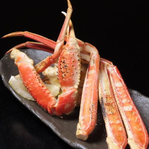 冬の王様!蟹の解禁