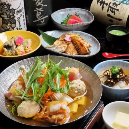 5月31日まで【まぐろがんちコース】2時間飲み放題付き全8品6,000円