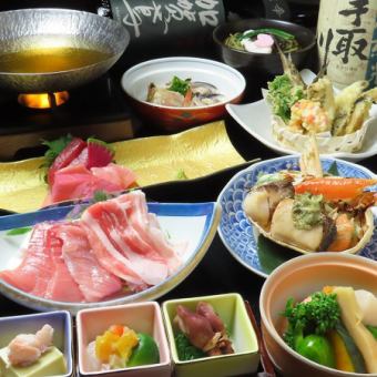 5月31日まで【料理長おすすめコース】2時間飲み放題付き全9品8,000円