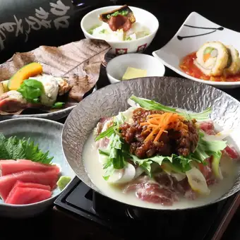 6/1~8/31まで【まぐろがんちコース】2時間飲み放題付き全8品6,000円