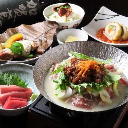 6/1~8/31まで【まぐろがんちコース】2時間飲み放題付き全8品6,000円