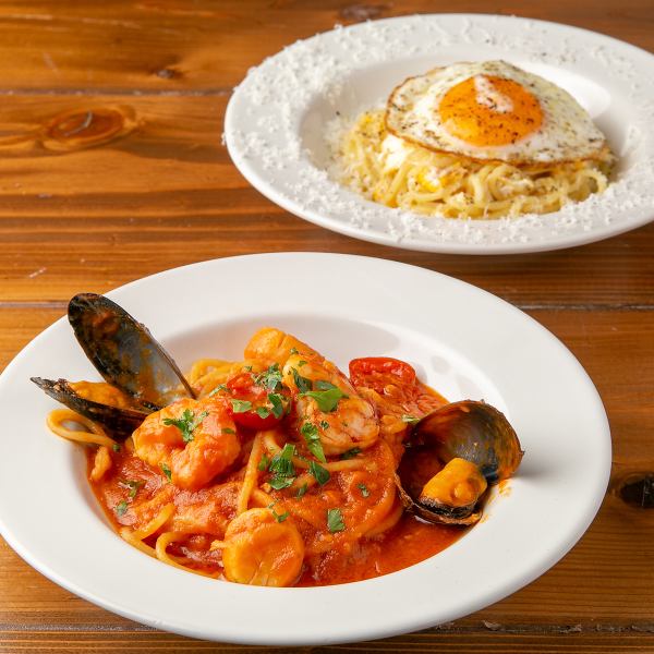[Manager's recommendation] Pescatore made with fresh pasta