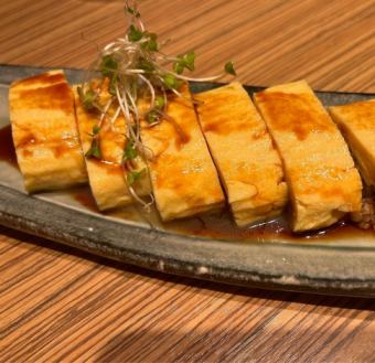 Beef belly in sukiyaki soup roll