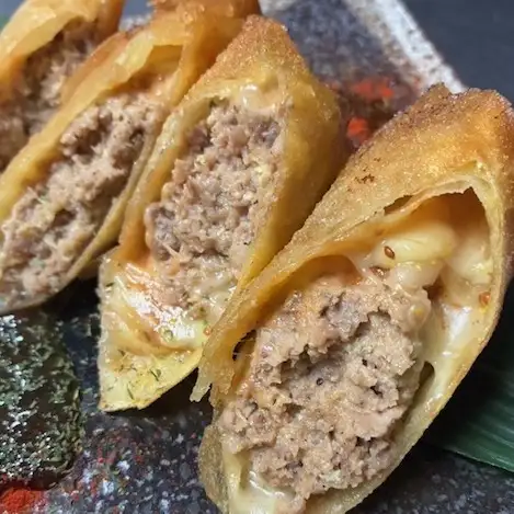 仙台牛inハンバーグとチーズの包揚げ1個