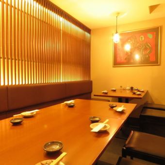 ≪Semi-private room≫ Limited to 1 seat! Up to 10 people can be seated!
