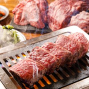 【런치 타임 한정】【2분부터 전날까지 예약 필요】고기 모듬 코스(소프트 드링크 1잔 포함) 17품 3000엔