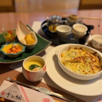<Weekday only lunch menu> Crab Doria Lunch 2,200 yen (tax included)