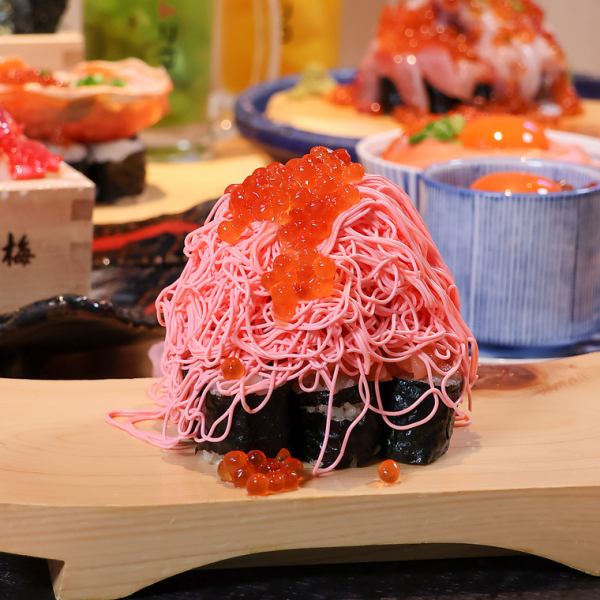 [Salmon Blanc] Sushi No Toriko's new specialty! Enjoy the harmony of salmon and cream cheese!!
