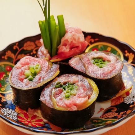 新名物!とろたく巻き含むスシノトリコ彩りコース 送迎会、女子会にお勧めです!