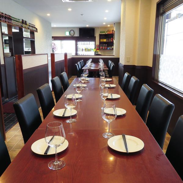 [Must-see] Table 1 ~ 50 people / Ideal for private / company banquets ★ 20 people ~ Charter OK! Up to 80 people possible ★ ≪Lunch is OK≫ 2h all-you-can-drink 1500 yen ★