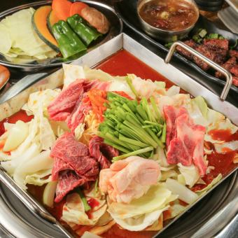 120 minutes of all-you-can-drink included! ◆Chiritori hotpot course [5,000 yen (tax included)]