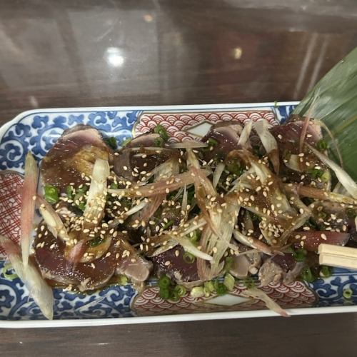 生カツオのたたき