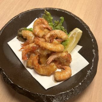 小エビの唐揚げ