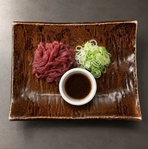 Fresh Japanese Black Wagyu Beef Heart Sashimi