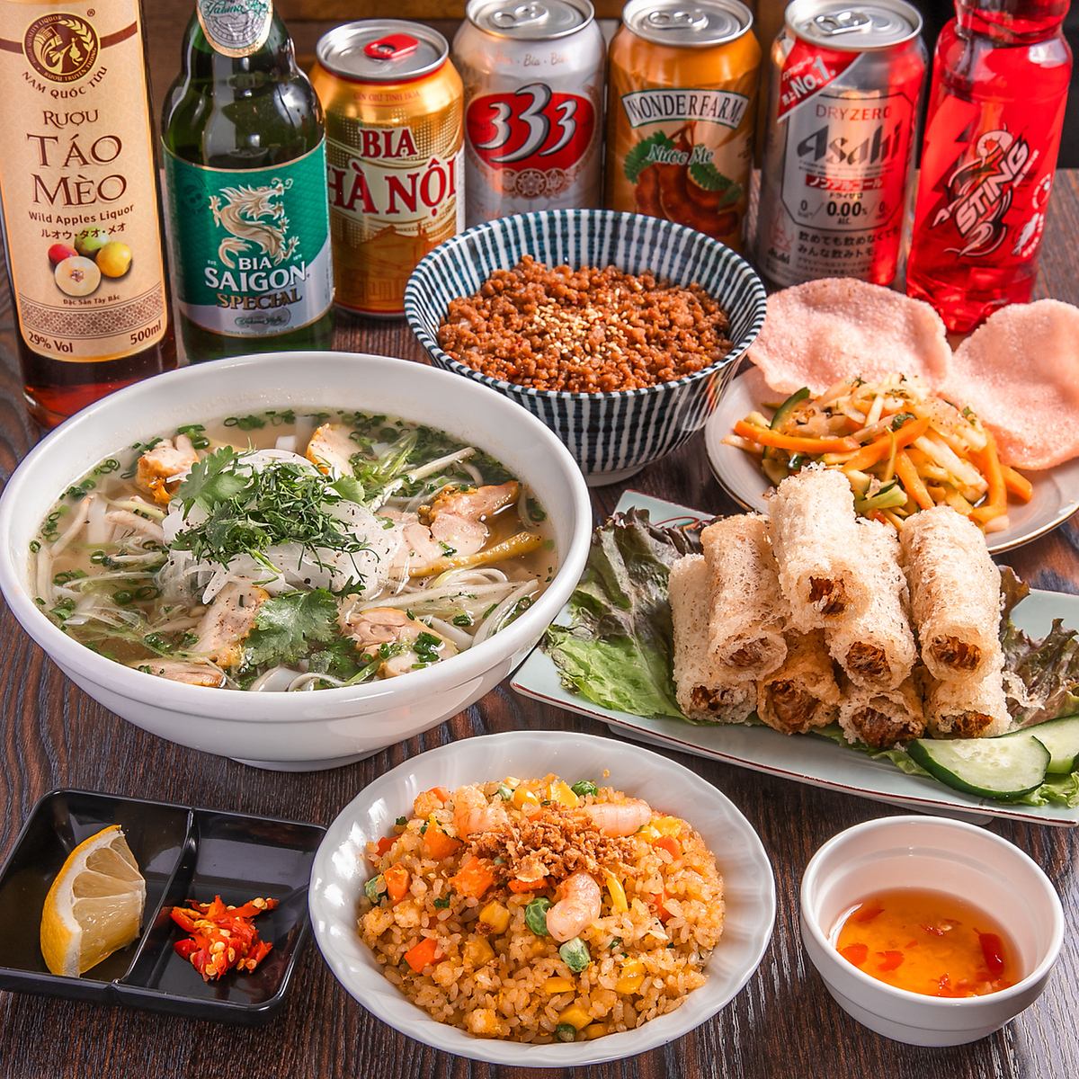 ベトナム料理を存分に味わえるお店♪駅からスグ！