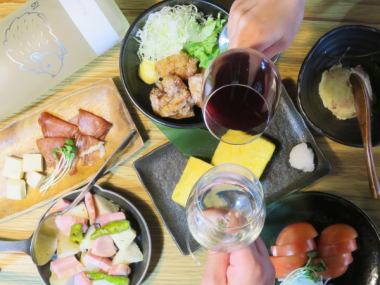 <Weekdays only> Ladies' party course with raclette♪ 3 hours all-you-can-drink, 10 dishes for 4,500 yen <Individual servings available>