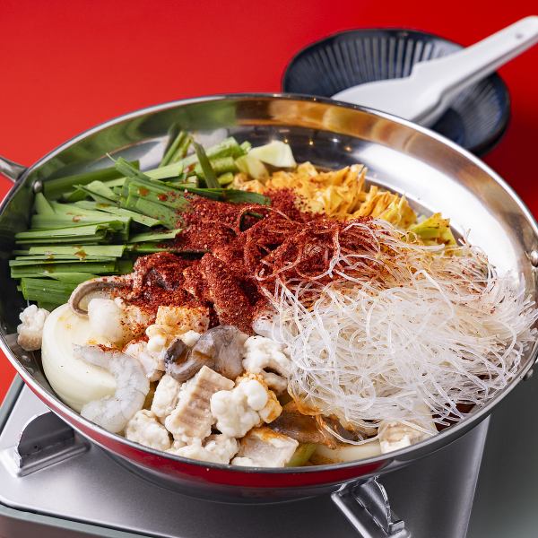 【저희 가게 오리지널 메뉴!】 호르몬과 해산물의 맛이 마마의 맛을 돋보이게합니다