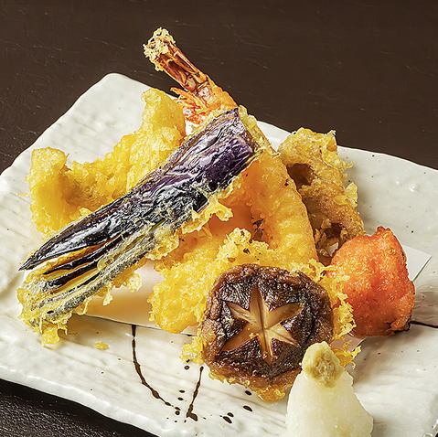 Tempura platter