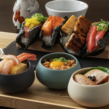 Special！おちょこ丼&手巻き　8種セット