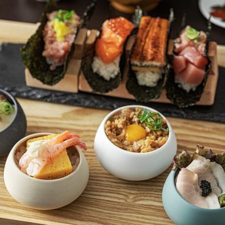 Special！おちょこ丼&手巻き　8種セット