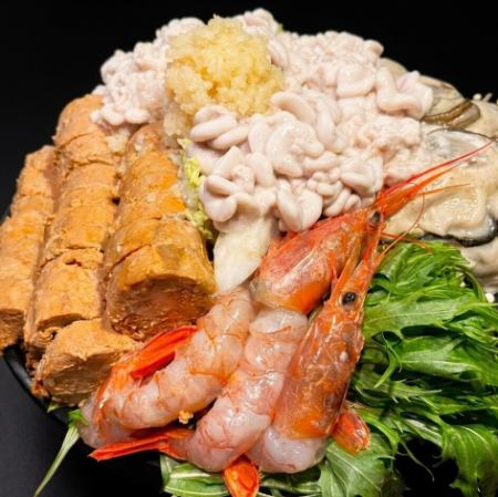 ニンニク麻辣痛風鍋　1人前