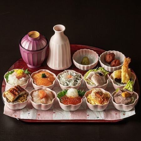 【ランチ】★春限定★Premium！おちょこ丼10種
