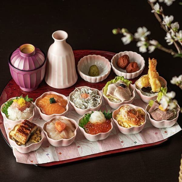 春限定おちょこ丼♪