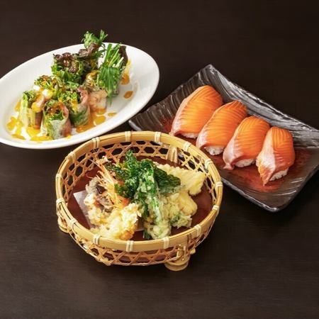  【歓送迎会】春の華やぎコース_2時間飲み放題付