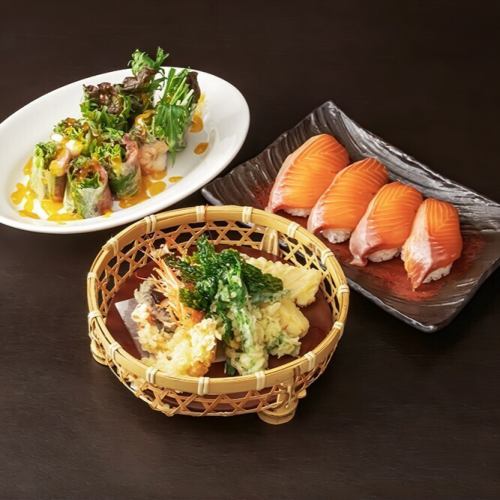  【歓送迎会】春の華やぎコース_2時間飲み放題付