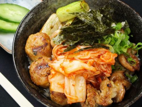 Second bowl (chicken kimchi)