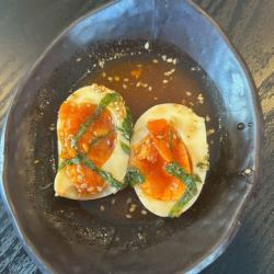 ピリ辛半熟たまご