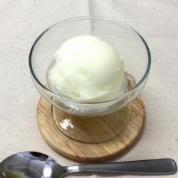 ゆずシャーベット