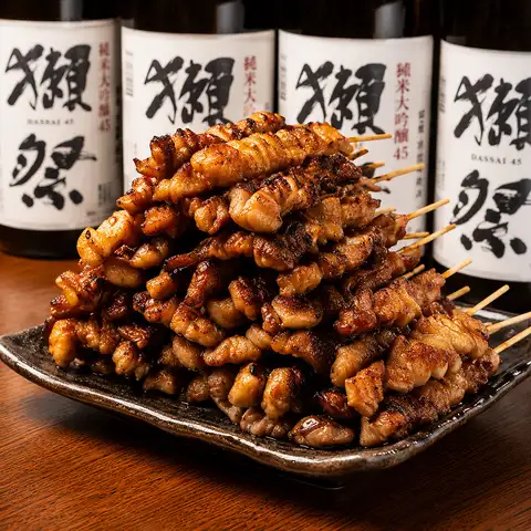 鶏皮揚串タワー（10本、15本、21本）