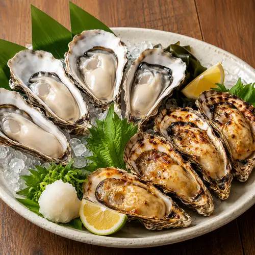 岩手県産生牡蠣・焼牡蠣