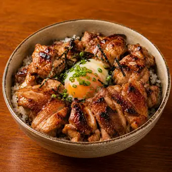 鶏一門の特製焼き鳥丼
