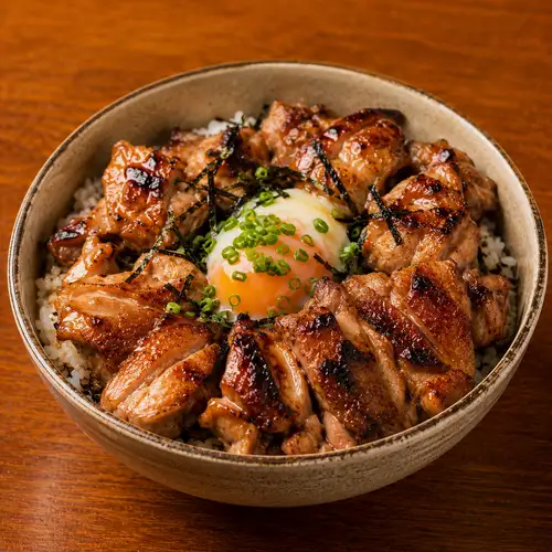 鶏一門の特製焼き鳥丼