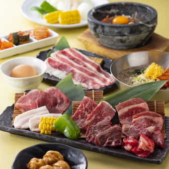 [All-you-can-eat Nurubon] + Salad bar included (90 minutes to order)