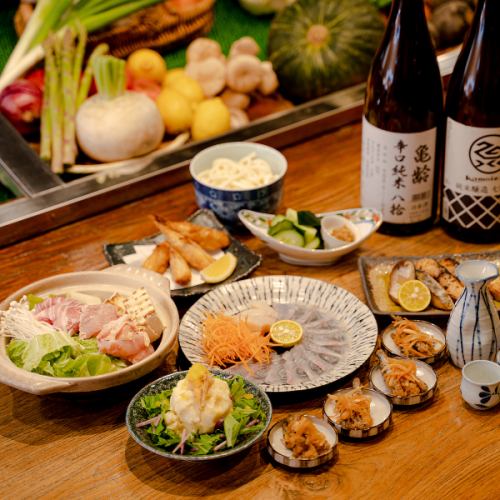 All-you-can-drink course from 6,000 yen (tax included)