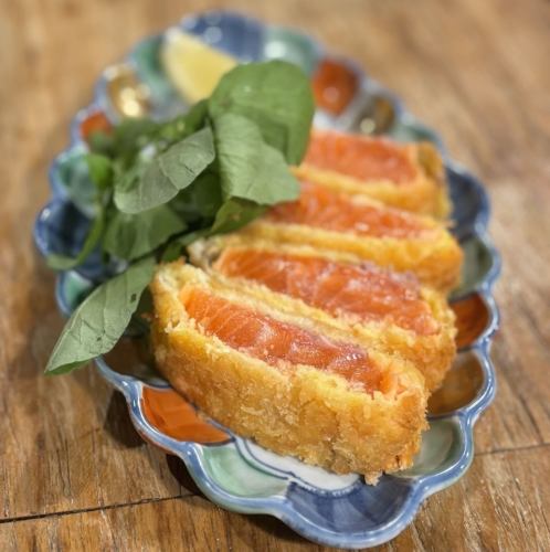 Geihoku salmon rare cutlet