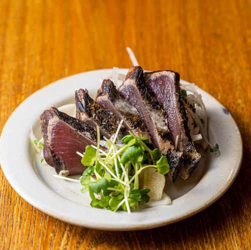 Seared bonito
