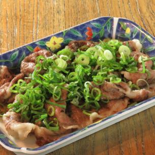 和牛コウネ炙り　ねぎまみれ