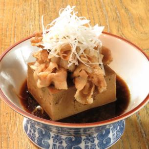 佐々木豆腐店と須磨商店の肉豆富