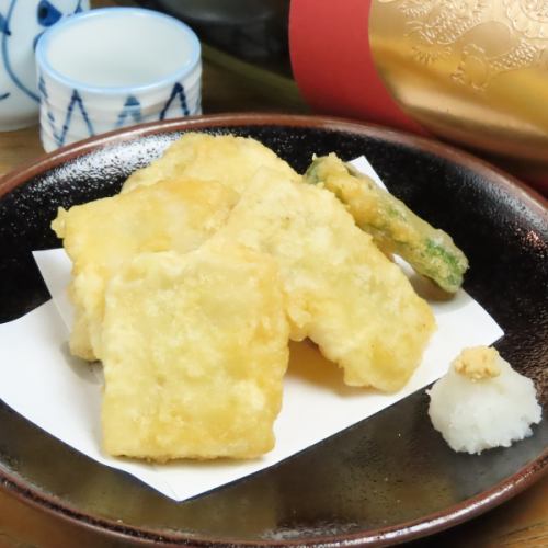 Conger eel tempura