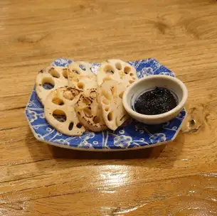 岩国れんこん炭焼き