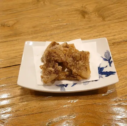 豚耳の山椒唐揚げ