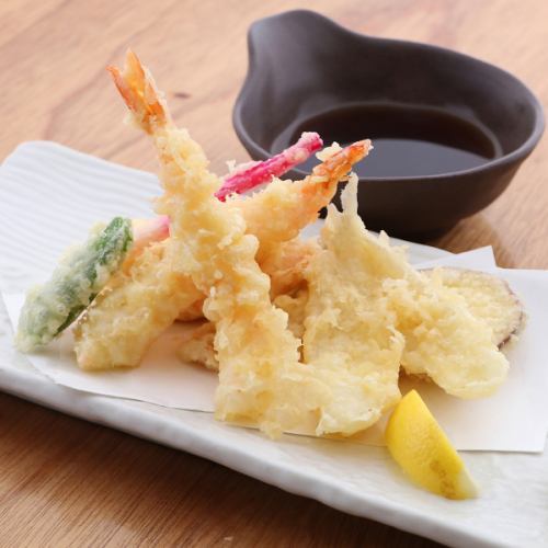 海鮮天ぷら盛り合わせ